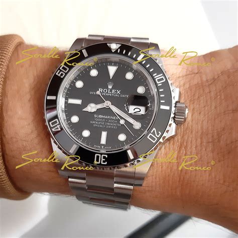 rolex submariner ghiera blu e nera|rolex sottomarino prezzo.